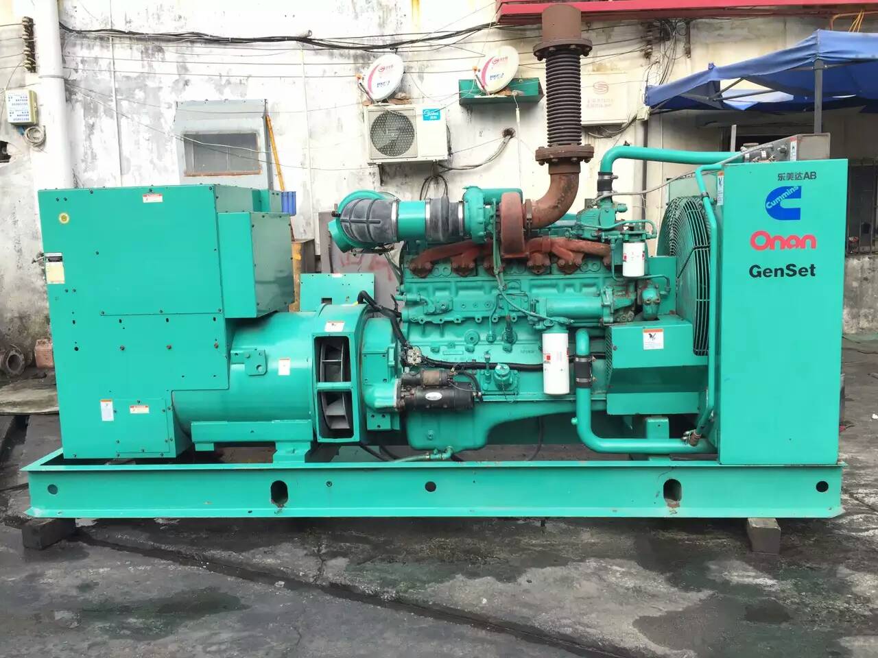 莎车租赁发电机-柴油发电机不正常冒烟的原因